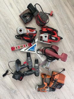 Mixed Power Tool Lot