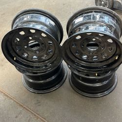Brand New ITP 12x7 Wheels For Sidexside