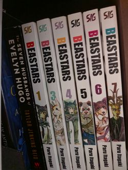Beastars Manga Series Volumes 1-7 (not including 2)