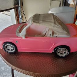 Vintage Barbie Convertible Mustang Car