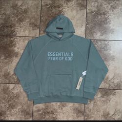 Fear of God Essentials Hoodie Sycamore SS23 Size Xs 