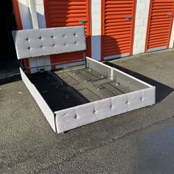 Queen Bed Frame With 4 Drawers