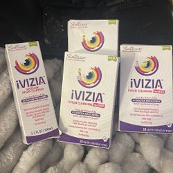 Ivizia bundle eyelid/eye cleansing care wipes & micellar gel