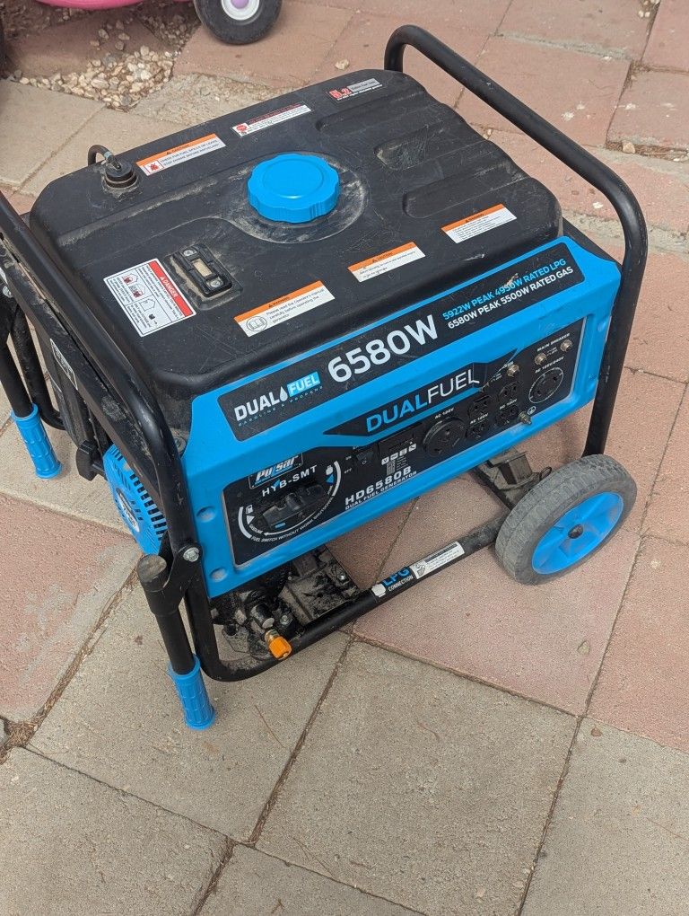 Lo Compre Nuevo Pero No Lo Ocupe  Grnerador De Gas Y De Gasolina 