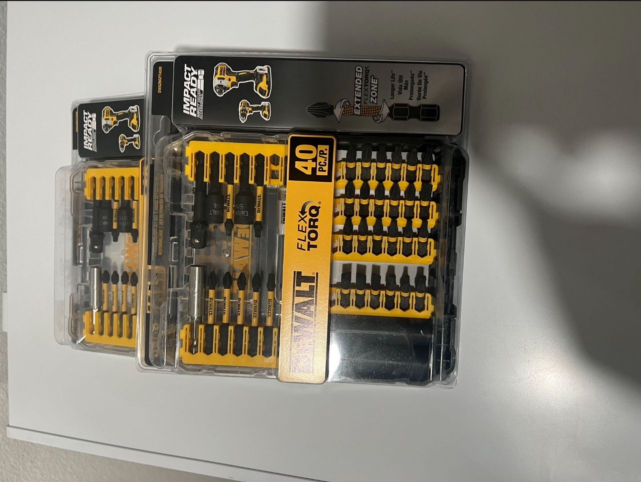 DEWALT FlexTorq 1/4-in x Impact Driver Bit Set 40 -Piece $15 EACH BRAND NEW FIRM PRICE