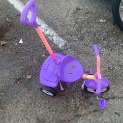 Kids Bike With Foldable Handle 