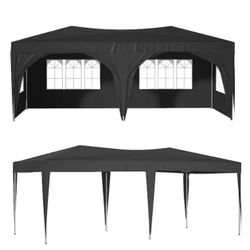 10 X 20 Pop Up Canopy With Sidewalls