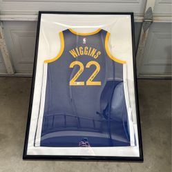 Signed Andrew Wiggins Jersey