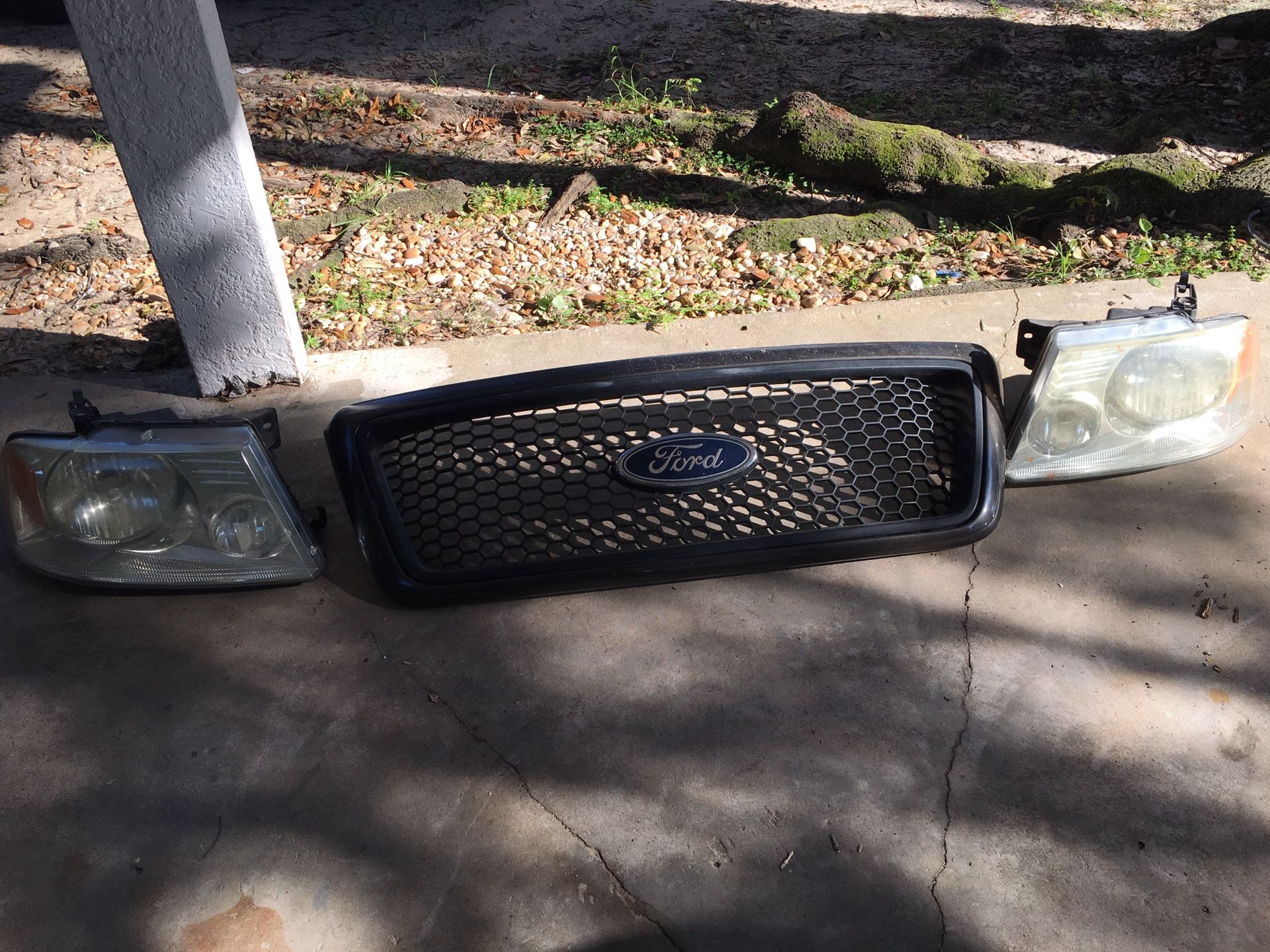 F150 Grill and headlights