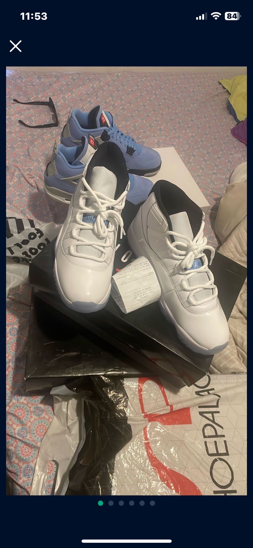 Air Jordan’s 11s Legend Blues