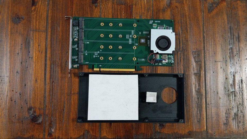 HighPoint SSD7101A NVMe Raid Controller