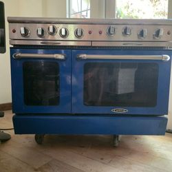 Capital Dual Oven Range in Blue 48"