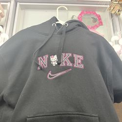 Hello Kitty Nike Hoodie in a size L