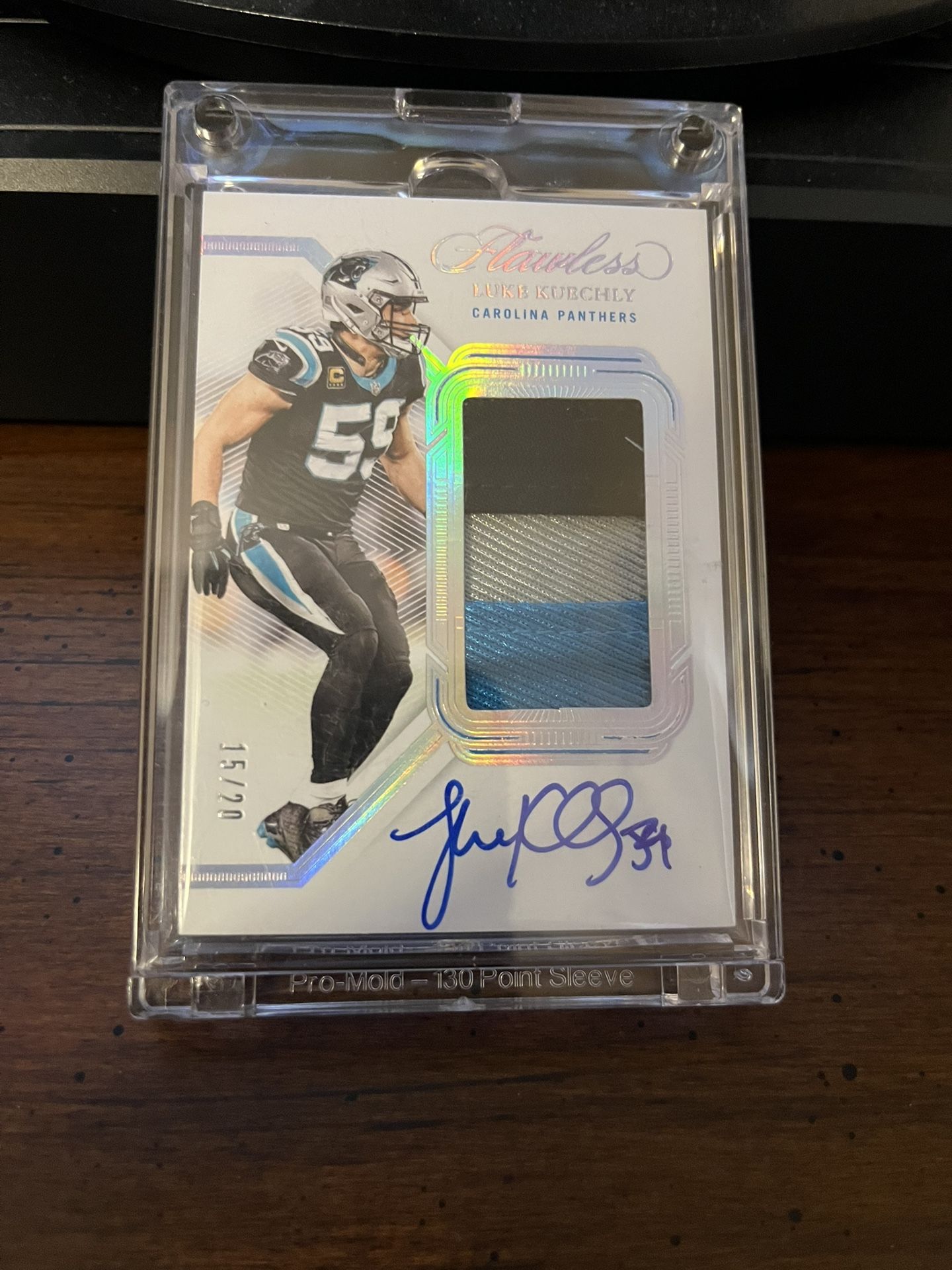 Luke Kuechly Patch Auto