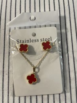Aretes Y Cadena