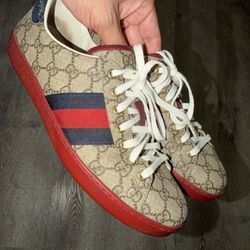 Men’s Gucci Monogram Shoes size 10