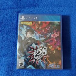 PS4 Game PERSON5STRICKERS NEW