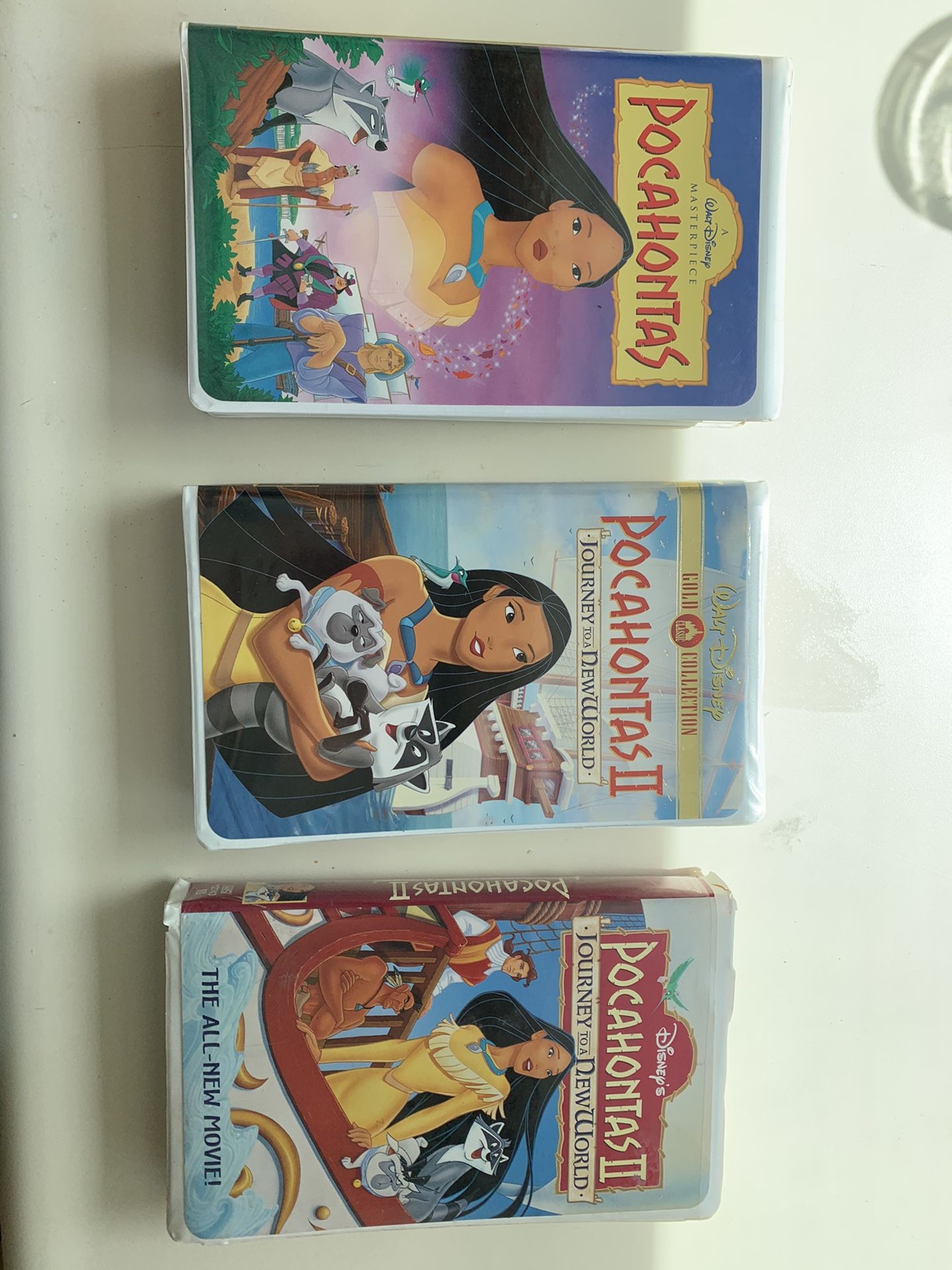 Pochahontas DVD’s