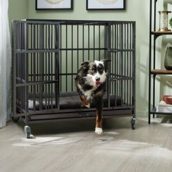 Frisco Ultimate Heavy Duty Steel Metal Single Door Dog Crate kennel