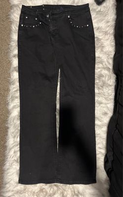 bootcut black jeans
