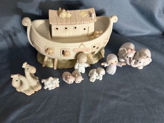 Enesco Precious Moments Noah’s Arc set