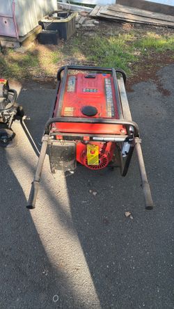 Honeywell Generator 5500 Running Watts