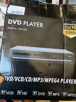 New DVD player with remote
