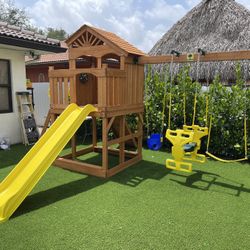 Playground Swing Set Assembler