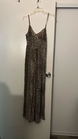 Leopard long dress
