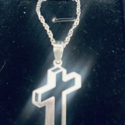 Cross 925 sterling silver Pendant