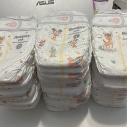 Huggies Size 1 38 Pieces + More