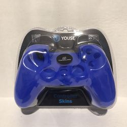 NEW 2 Pack Ps5 Silicone Controller Skin Blue Youse