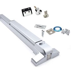 NEW! Door Push Bar Panic Exit Device 28"-36" Fireproof Emergency Lock Panic Exit Storeroom