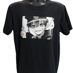Toilet-Bound Hanako-Kun Anime Graphic T-Shirt | Black | Size Large | Unisex Tee