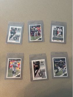 Collectible raider football cards
