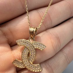 Cadena y dije de oro 10k