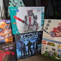 Board Games,Legos. Most Never Opened 