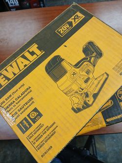 Dewalt new jig saw XR brushless