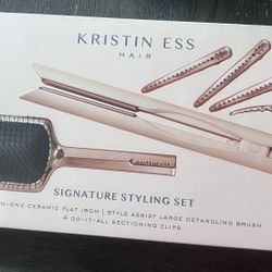 Kristin Ess Hair Signature Styling Set 3-in-1 Ceramic Flat Iron