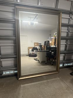 Large Framed Mirror
