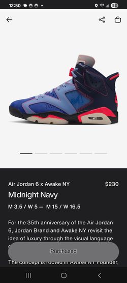 Jordan 6 awake