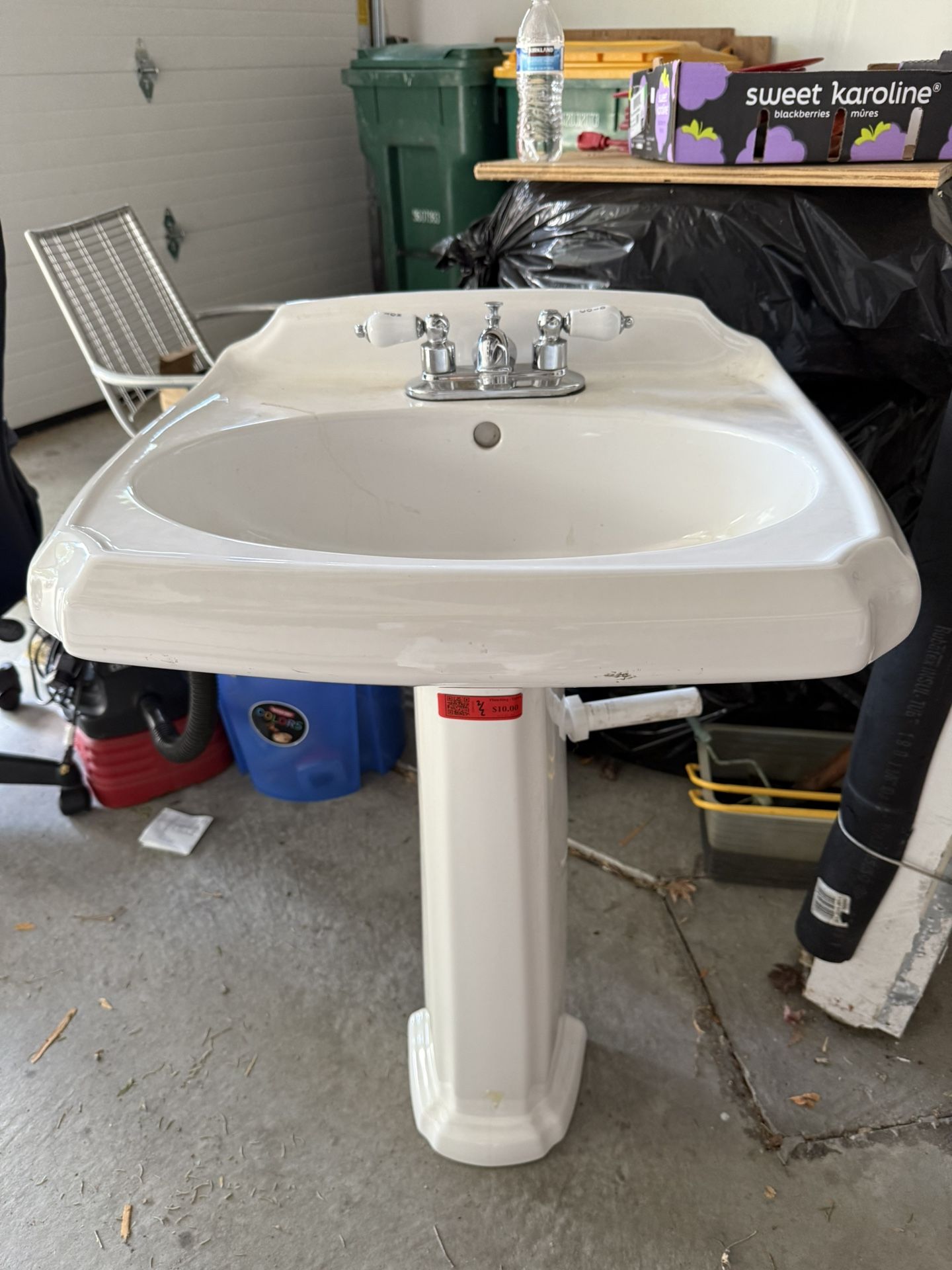 Bathroom Sink + Stand Complete
