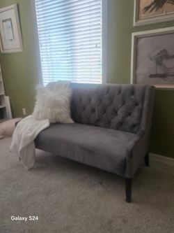 Grey couch