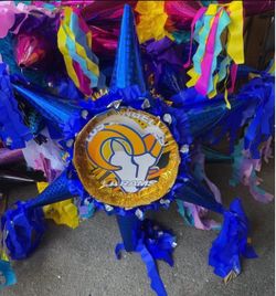 Los angeles RAMS 3D star pinata