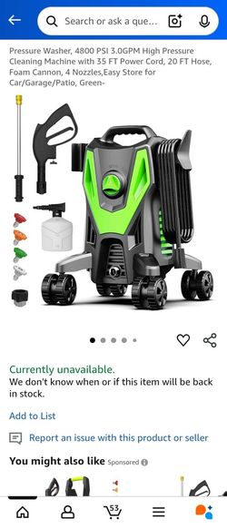 Pressure Washer 