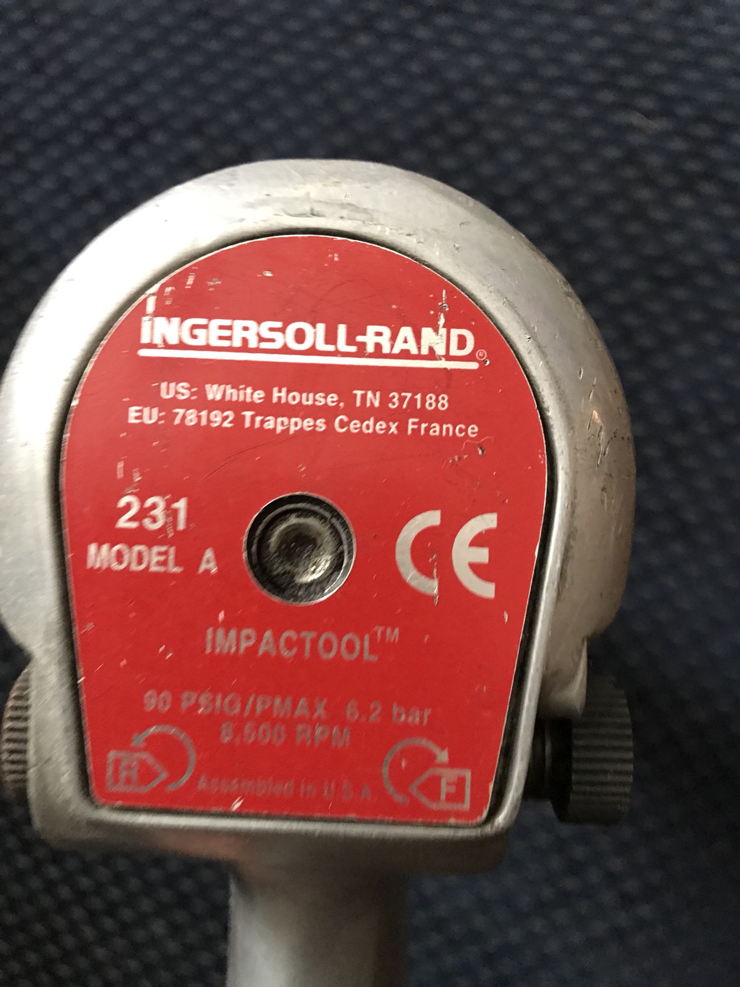 Ingersoll and Rand 231 A Air Impact Wrench
