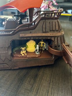 Star Wars Jabba's Sail Barge Playset with Figures