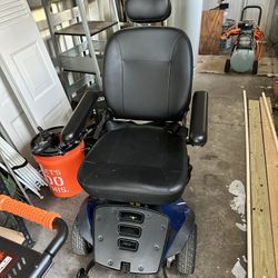Power Chair and Aluminum Carrier