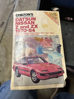 Chilton Repair Manual Datsun Nissan Z and ZX 1970-86 