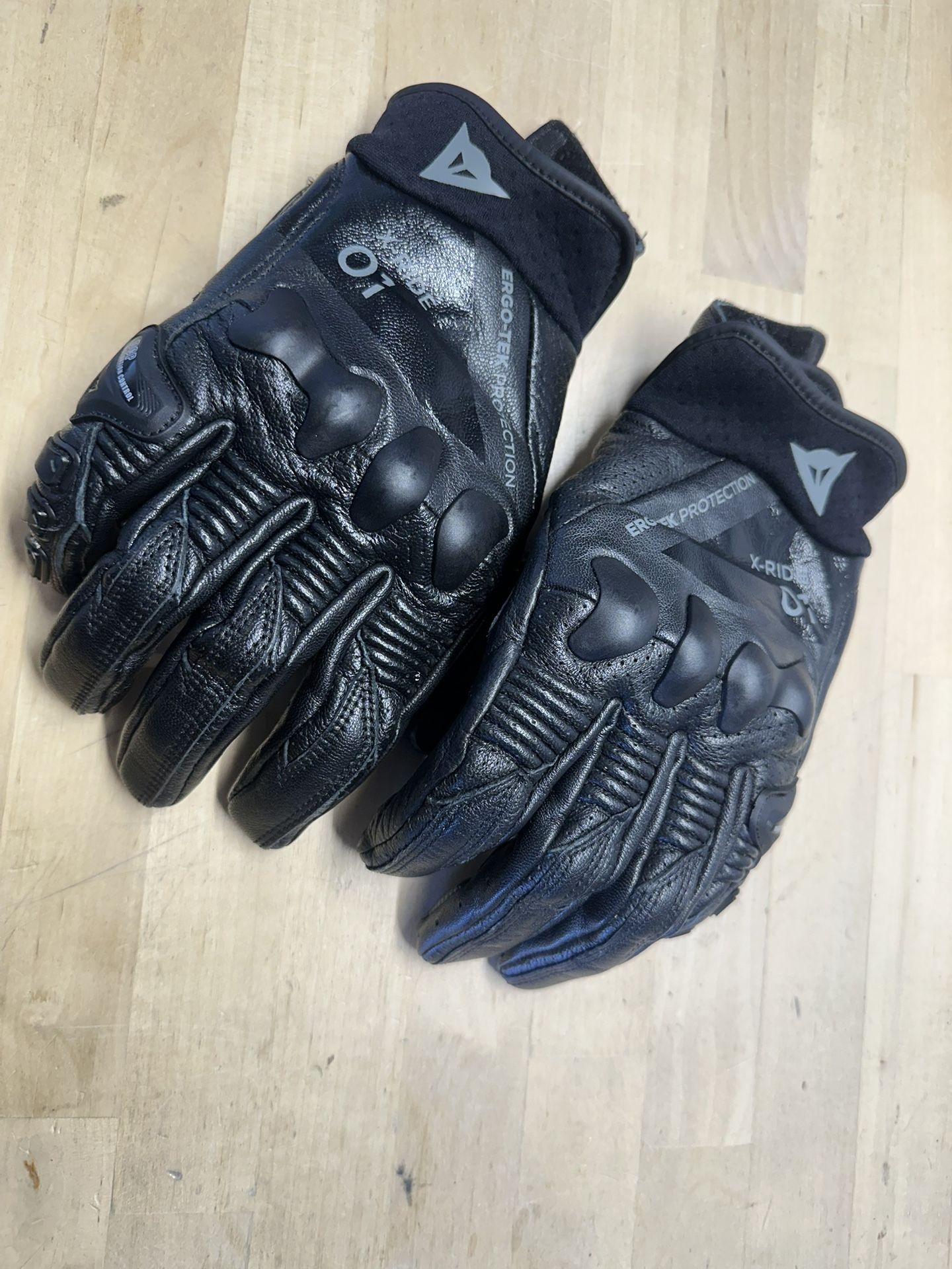 NEW Dainese Leather X-Ride Gloves MED